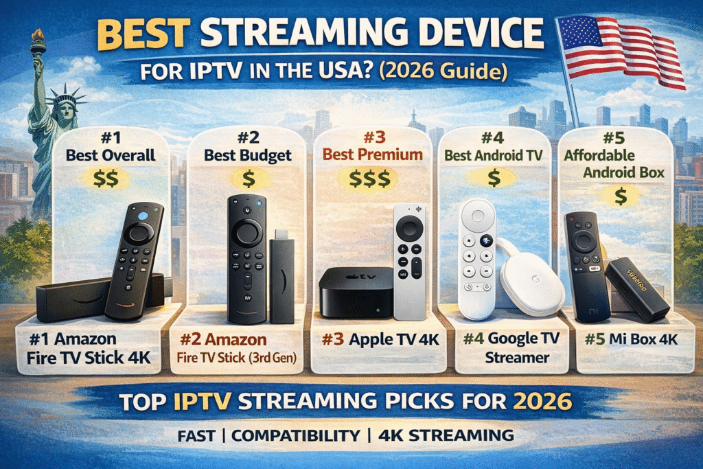 Which Is the Best Streaming Device for IPTV in the USA? (2026 Guide)