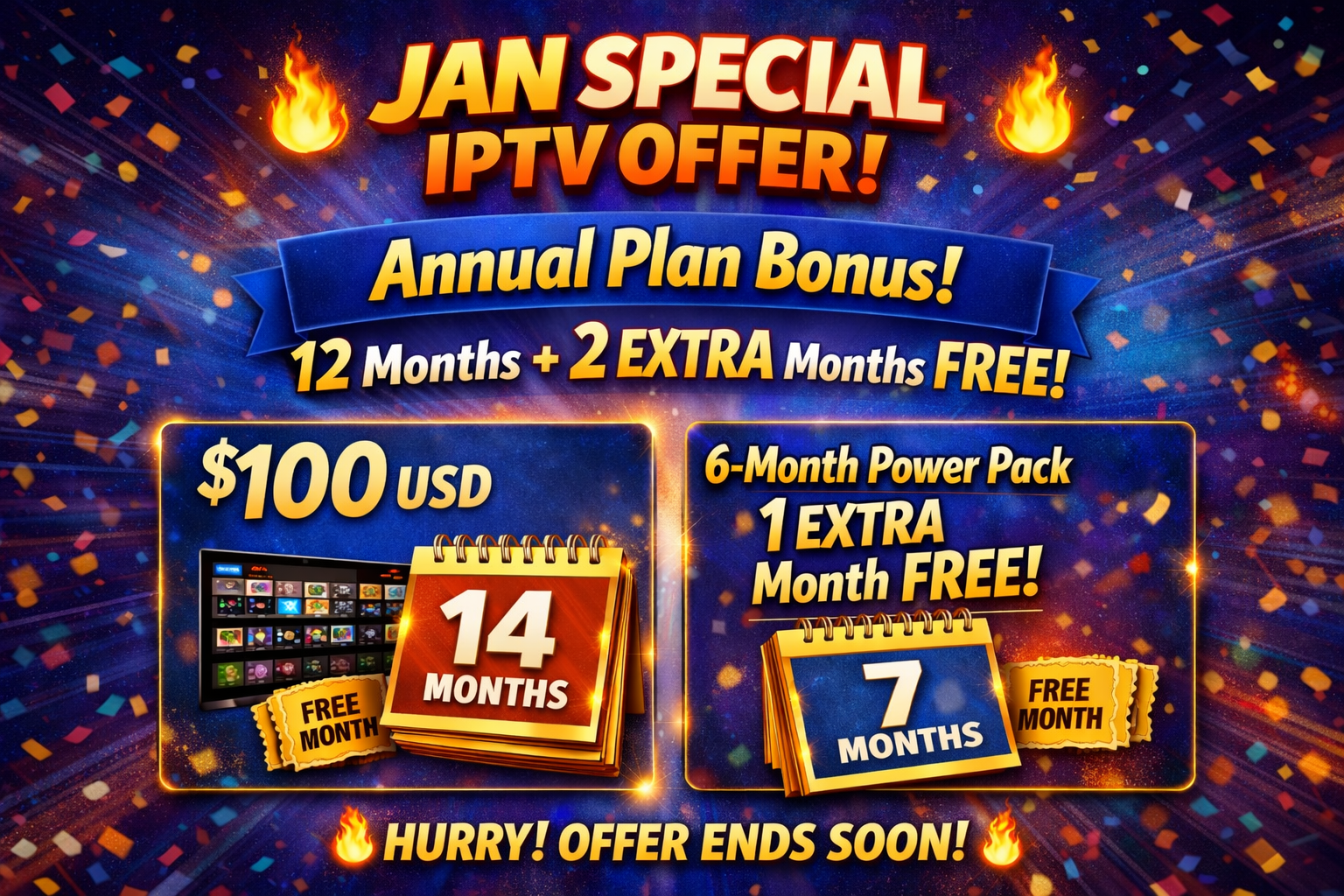 You are currently viewing Best IPTV Subscription Offers in the USA Right Now – January Special